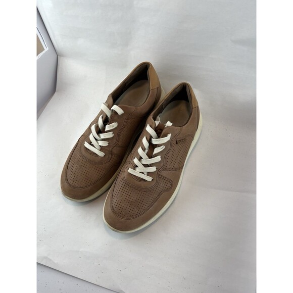 EXCELLENT Used  Men’s Size 9 Brown Echo Golf Shoes Sneakers - Picture 3 of 6